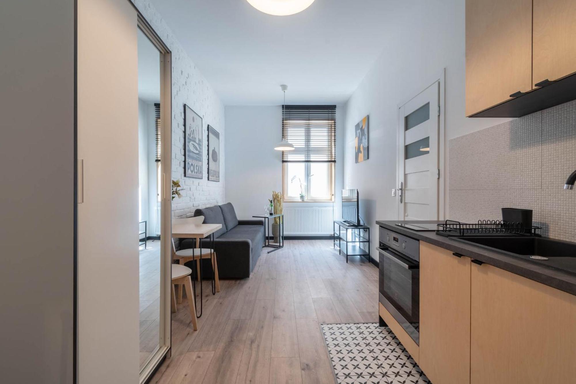 Garbary Central Apartments Poznan Bagian luar foto